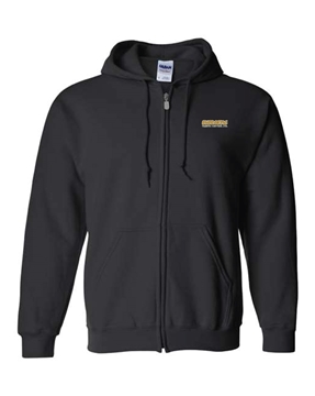 Picture of Energetic Traffic Control Black Full-Zip Hooded Sweatshirt