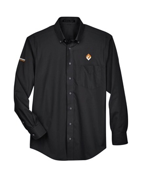 Picture of Advance Traffic Control Black Long Sleeve Dress Shirt