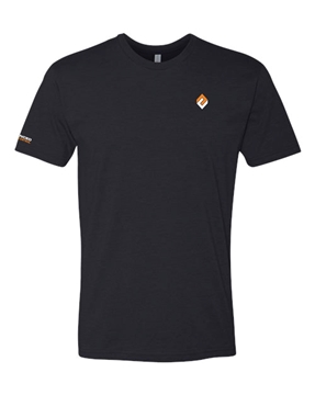 Picture of Advance Traffic Control Black Crewneck T-Shirt