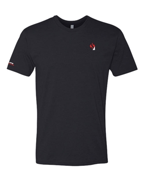 Picture of T-shirt noir à col rond 