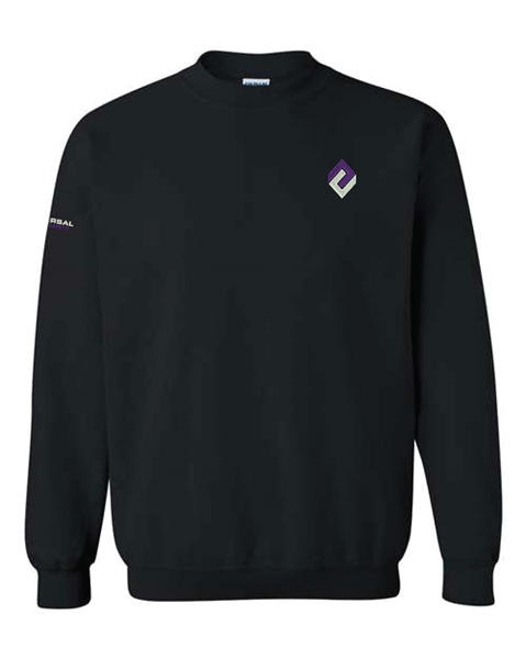 Picture of Universal Health + Safety Black Fleece Crew