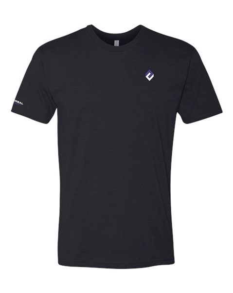Picture of Universal Health + Safety Black Crewneck T-Shirt