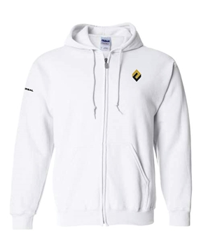 Picture of Universal Group Full-Zip Hoodie (Orange-Black Logo)