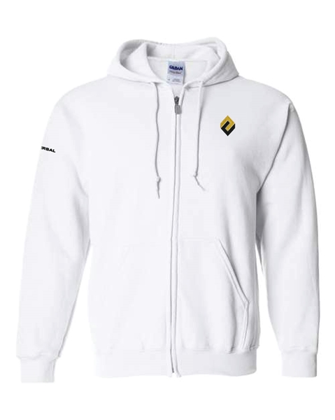 Picture of Universal Group Full-Zip Hoodie (Orange-Black Logo)